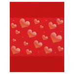Red hearts custom flyer