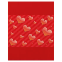 Red hearts custom flyer