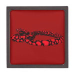 Red Hearts Love Snake Premium Keepsake Box