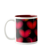 Red Hearts Mug mugs