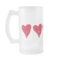 Red Hearts Mugs & Drinkware by ginyhogan Red Hearts Mugs & Drinkware