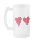 Red Hearts Mugs & Drinkware