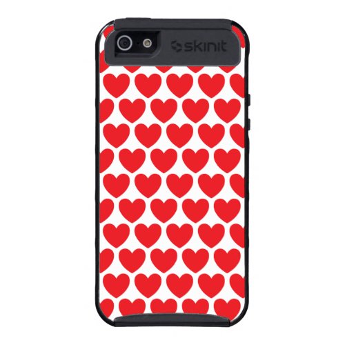Red Hearts Patterned Skinit Cargo iPhone 5 Case