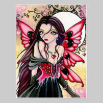 Red Hearts - Postcard postcards