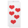 red hearts full color rack card