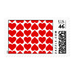 Red Hearts stamps