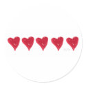Red Hearts Sticker by ginyhogan Red Hearts Sticker