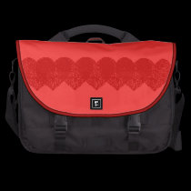 Red Hearts Within Hearts commuterbag