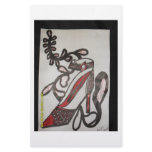 red heel stationery