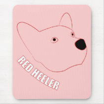 Red Heeler mousepads by boldhumor Red Heeler mousepads