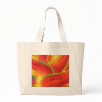 Red Heliconia Flower Art - Multi bags
