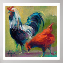 Red Hen Art Print