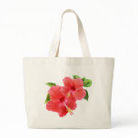 Red Hibiscus Bag by AJsGraphics Red Hibiscus Bag
