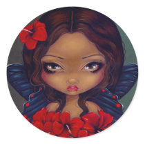 "Red Hibiscus Fairy" Sticker