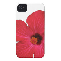 Red Hibiscus iPhone Case Iphone 4 Case