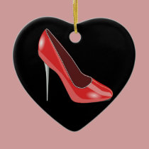 Red High Heel ornaments