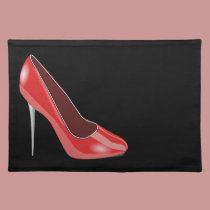 Red High Heel placemats