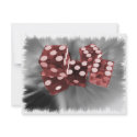 Red High Roller Dice Las Vegas invitations by VoXeeD Red High Roller Dice Las Vegas invitations