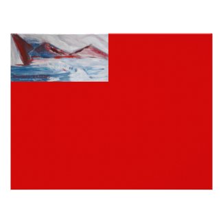 RED HILLS OF ICEBERG LETTERHEAD TEMPLATE