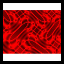 red hippie poster posters