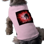 Red Hockey Doggie Tee