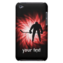 Red Hockey iPod Case-Mate Case at Zazzle