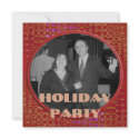 Red Holiday Party invitations by DonnasPhotoFrames Red Holiday Party invitations