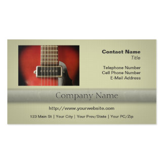 Guitar Pick Business Cards, 247 Guitar Pick Business Card Templates