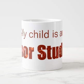 Red honor Student Jumbo Mug