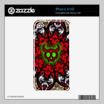 Red Horde Devil Howl iphone 4/4S skin skins