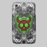 Red Horned Devil and skeletons  iPhone 3/3GS Case casemate cases