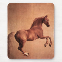 RED HORSE MOUSE PADS