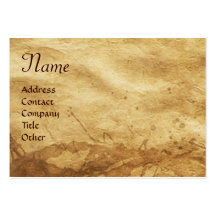 RED HORSE Parchment Monogram Business Card Templates