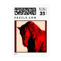 Red Horse Postage Stamps