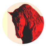 Red Horse Stickers