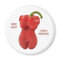 Red Hot Chili Pepper magnets by GrungeFactory Red Hot Chili Pepper magnets