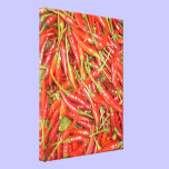 red hot chilli canvas prints
