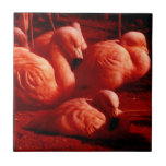 Red Hot Flamingos tiles