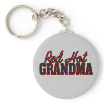 Red Hot Grandma Keychains