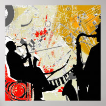 Red Hot Jazz Posters