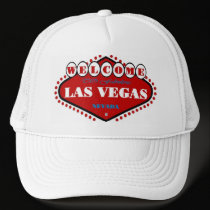 RED HOT Las Vegas Logo Cap hats