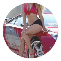 red hot model stickers