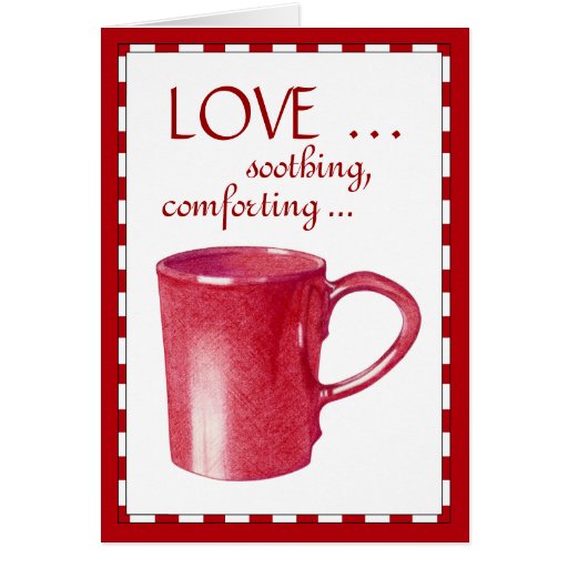 Red Hot Mug Love Card