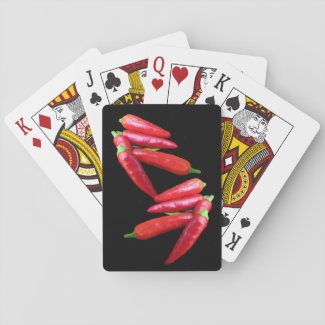 Red Hot Peppers Playing Cards