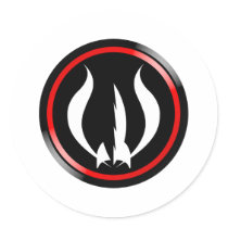 Red Hot Rocket icon stickers