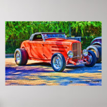 Red Hot Rod - Poster