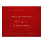Red Hot Save the Date Announcements at Zazzle