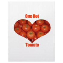 Red Hot Tomato Heart Personalized Letterhead