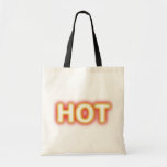 Red Hot White Glowing Logo on Crafts & Shopping