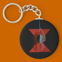 Red Hourglass Spider keychains